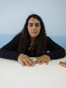 Delegada de La Dulce, Fátima Rodriguez.